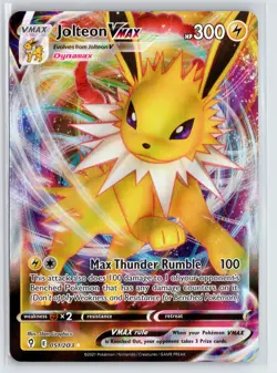 Pokemon SWSH07: Evolving Skies #051/203 Jolteon VMAX NM - Image 1