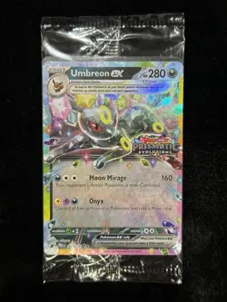 Pokemon TCG: Umbreon ex - (Prismatic Evolutions Stamped) 060/131 Promo Sealed - Image 1