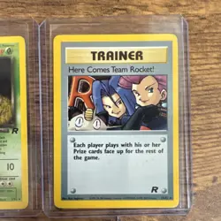 Pokemon TCG Vintage Team Rocket Holos Lot Dark Dragonite Raichu ALL MP - Image 4