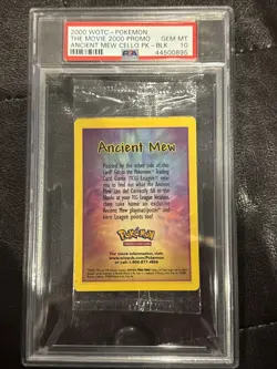 2000 WOTC Pokemon Ancient Mew - The Movie 2000 Promo Sealed Pack PSA 10 Rare!!! - Image 1