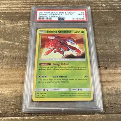 POKEMON 2017 Shining Legends Shining Genesect 9/73 Holo PSA 9 Mint - Image 2