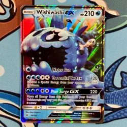 Wishiwashi GX 38/145 - Ultra Rare Pokemon Sun & Moon Guardians RIsings - ENG NM - Image 2