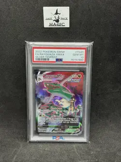 Pokemon Rayquaza Vmax Silver Tempest TG20/TG30 PSA 10 Gem Mint - Image 1