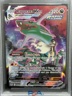 Pokemon Rayquaza Vmax Silver Tempest TG20/TG30 PSA 10 Gem Mint - Image 2