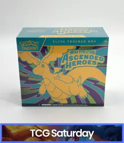 2025 POKEMON ME02.5 MEGA EVOLUTION ASCENDED HEROES ELITE TRAINER BOX SEALED - Image 1
