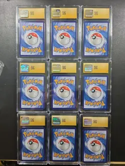 💎 Pokemon CGC Pristine 10 Gem Pack Poke Ball Holo Complete Eeveelution Set of 9 - Image 2