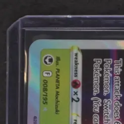 2022 POKEMON SWORD & SHIELD SILVER TEMPEST #008/195 SERPERIOR VSTAR - Image 3