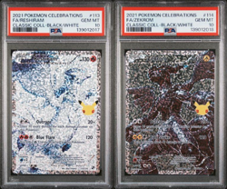 SEQUENTIAL PSA 10 RESHIRAM 113 & ZEKROM 114 CELEBRATIONS POKEMON GEM MINT - Image 1