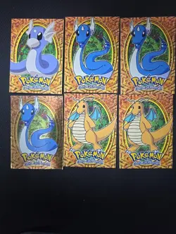 Pokemon Topps Black Label Dranti Dragonair Dragonite Evolution - Image 1