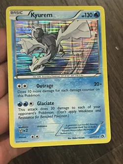 Pokemon TCG Kyurem Legendary Treasures 43/113 Holo Holo Rare - Image 1