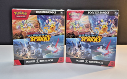 LOT of 2 Pokemon TCG: S&V Surging Sparks Sealed Booster Bundle Boxes 190265 - Image 1