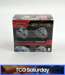 2025 POKEMON ME01 MEGA EVOLUTION BASE SET BOOSTER BOX WITH TOPPER PROMO SEALED - Image 2