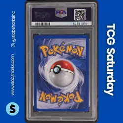 2000 POKEMON TEAM ROCKET #3/82 DARK BLASTOISE HOLO RARE PSA 3 - Image 2