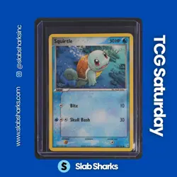 2006 POKEMON EX CRYSTAL GUARDIANS #63/100 SQUIRTLE - Image 1