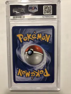 2007 Pokemon Blastoise Secret Wonders Holo PSA 7 NM Foil Bleed Error - Image 2
