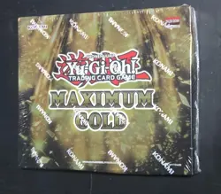 2020 YU-GI-OH Maximum Gold 1st Edition Booster Box Sealed 4 Packs Free Shipping 83717851066 - Image 1