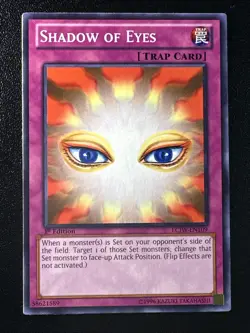 Shadow of Eyes - LP - LCJW-EN109 - Common - 1st Edition - Yu-Gi-Oh! TCG - Image 1