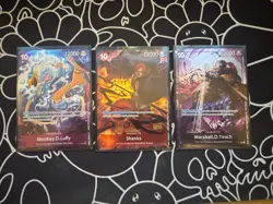 One Piece TCG Luffy, Shanks, Teach Event Pack Vol. 8 - Image 1