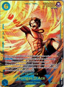Portgas.D.Ace (119) SEC One Piece Carrying On His Will OP13-119 NM - Image 1