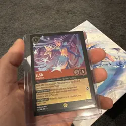 Elsa - Ice Artisan 123/204 Cold Foil Legendary Disney Lorcana Winterspell - Image 2