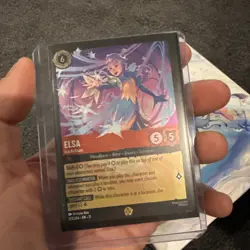 Elsa - Ice Artisan 123/204 Cold Foil Legendary Disney Lorcana Winterspell - Image 3