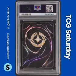 2025 DISNEY LORCANA 9 FABLED ICONIC #242/204 MICKEY MOUSE BRAVE L. PRINCE PSA 10 - Image 2