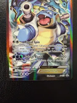 Pokemon TCG Blastoise EX Promo Holo Rare Card XY122 LP - Image 3