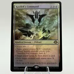 MTG Modern Horizons 3 - Kozilek's Command [FOIL] - MH3 - NM - Image 1