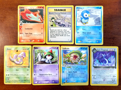 Lot of 7 Pokemon Cards 2000 - 2007 - Image 1