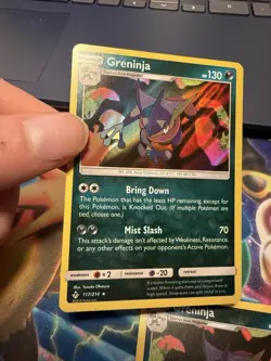 Pokemon - Greninja Lot 2 Cards Foil & Reverse 2019 Unbroken Bonds 🔎CHARIZARD👀 - Image 2