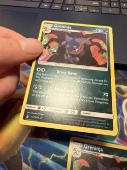 Pokemon - Greninja Lot 2 Cards Foil & Reverse 2019 Unbroken Bonds 🔎CHARIZARD👀 - Image 3