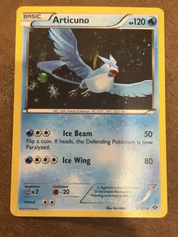 Pokemon Card - Articuno Next Destinies 27/99 Holo Rare LP - Image 1