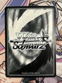 Signed Darkness Weiss Schwarz Card KONOSUBA SP FOIL Japan - Image 2