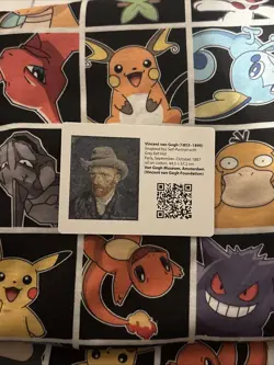 Pokemon Van Gogh Pikachu with Grey Felt Hat Promo Card, SVP 085 - Image 4