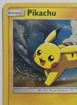 Pikachu SM81 SM Black Star Promo Holo Card - Image 2