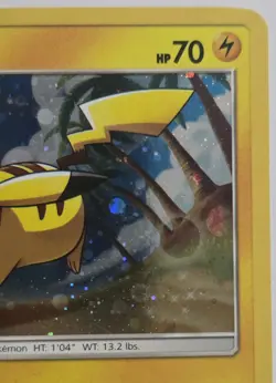 Pikachu SM81 SM Black Star Promo Holo Card - Image 3