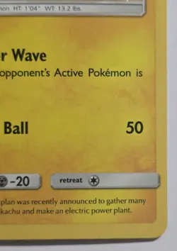 Pikachu SM81 SM Black Star Promo Holo Card - Image 5