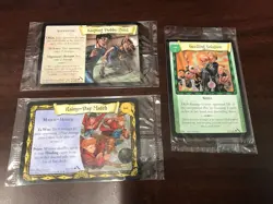 Set of 3 New Sealed Harry Potter Movie TCG Promo Cards Swelling Rainy-Day Dobby - Image 1