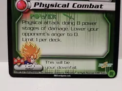 Dragon Ball Z Goku's Dashing Punch P11 Saga Promo Card DBZ CCG Score - Image 3