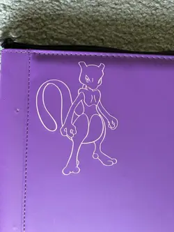 Mewtwo Themed Toploader Binder with 288 Slots and Card Display Window - Image 3