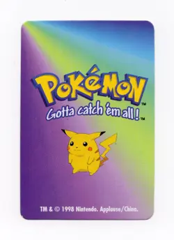 Scyther #123 KFC Pokemon mini card promo 1998 - Image 2