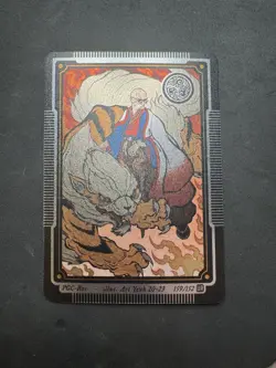 Pokai Gaku - Blaine's Arcanine 159/152 Ultra Rare Trainer Card - Custom Fan Art - Image 1