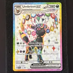 Pokemon Cards Umbreon ex SVP 176 SV: Scarlet & Violet Promo Cards Holofoil NM - Image 1