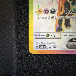 Pokemon Cards Umbreon ex SVP 176 SV: Scarlet & Violet Promo Cards Holofoil NM - Image 4