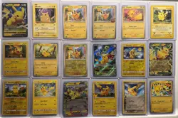 Pokemon TCG Pikachu lot x18 cards - Image 1