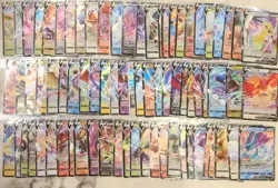 Pokemon Card Lot 100 Official TCG Cards Ultra Rare Included EX Full ART+ HOLOS! - Image 3
