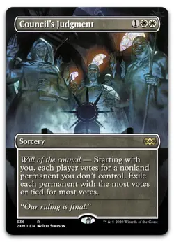 Council's Judgment (Borderless) #336 (NM) Double Masters 2XM Magic MTG - Image 1