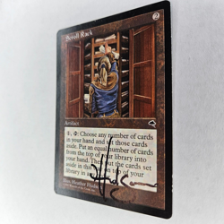 SIGNED SCROLL RACK TEMPEST HEATHER HUDSON LP MTG - Image 3