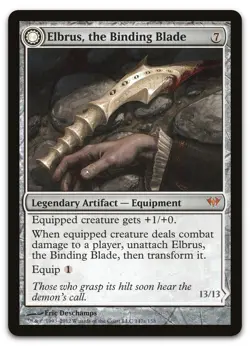 Elbrus, the Binding Blade #147 (LP) Dark Ascension DKA Magic MTG - Image 1