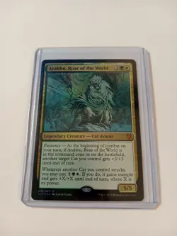 Arahbo, Roar of the World Foil MTG Commander 2017 NM - Image 1